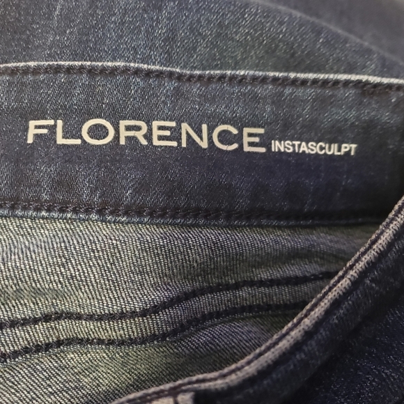 DL1961 Women's Florence Instasculpt Mid-Rise Skinny Fit Jean Size 28 Blue - Picture 10 of 12
